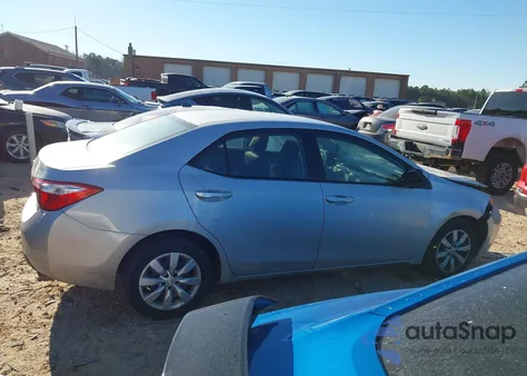2015 Toyota Corolla L/Le/Le Pls/Prm/S/S Pls from USA, damaged, VIN 2T1BURHE6FC424363